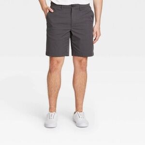 Men's 9" Tech Shorts-Gray, 28-Goodfellow & Co.